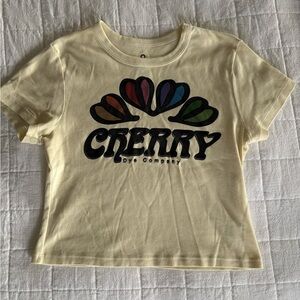 Cherry LA Baby Tee